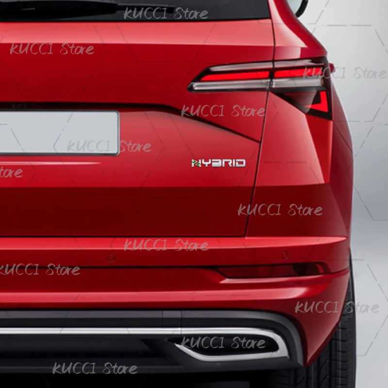 3D автомобильная наклейка с гибридным логотипом металлическая эмблема значок