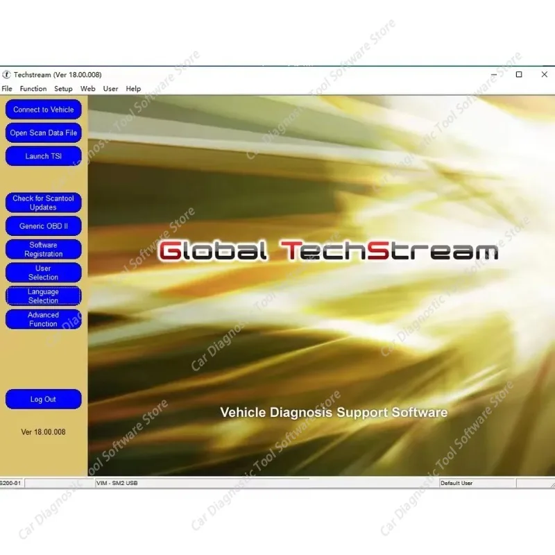 Фото Программное обеспечение TIS Techstream 18.00.008 (версия FOR) с интерфейсом MINI VCI для авторемонта, совместимое с Win11/Win10, включает активационный код. №1
