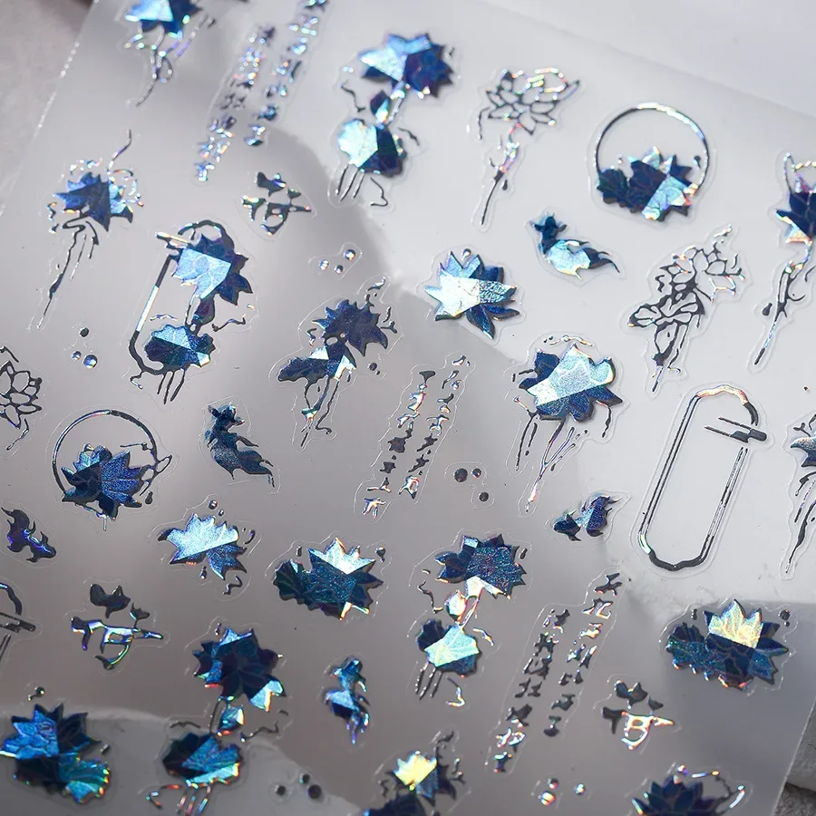 Красивые ретро синие цветущие Лотос цветок золотой рыбкой в китайском стиле