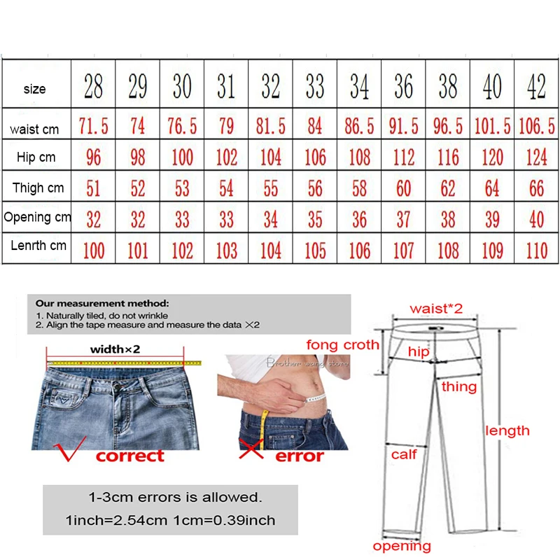 2023 New Black Zipper Patchwork Straight Plus Size Jeans High Street Classic Mens Brand Design Long Denim Pants Dropshipping