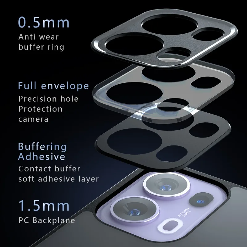 Матовый акриловый чехол для Reno 13 Pro жесткий бампер с магнитной беспроводной