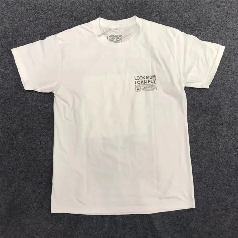 

Travis Scott Look Mom I Can Fly Custom T-shirt Men Women 1:1 Oversize Travis Scott T-shirt