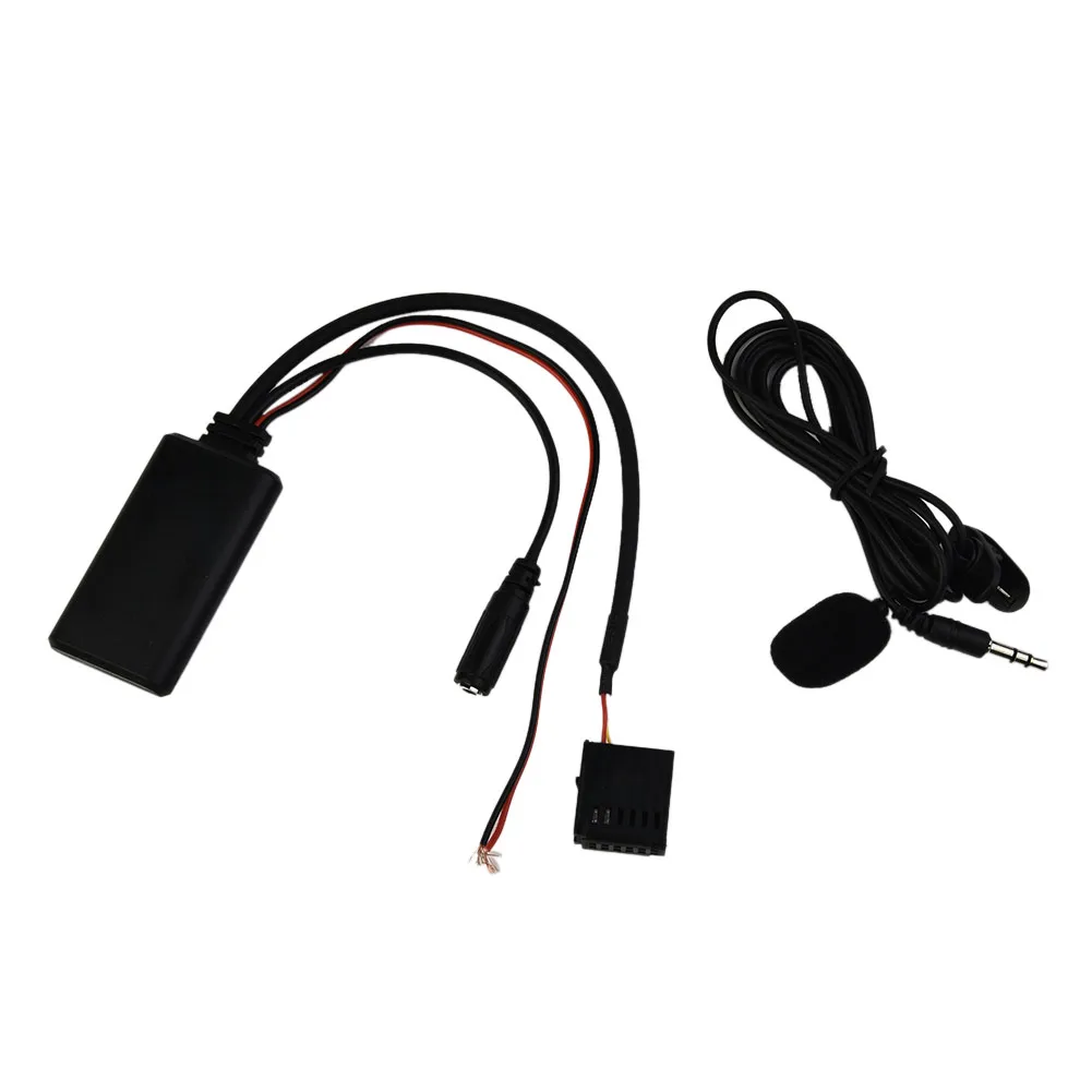 

Auto Aux Adapter 12Pin Bluetooth-compatible AUX-in Wire Connector Adapter Fit For Ford Focus 6000CD Smartphone Calling Handsfree
