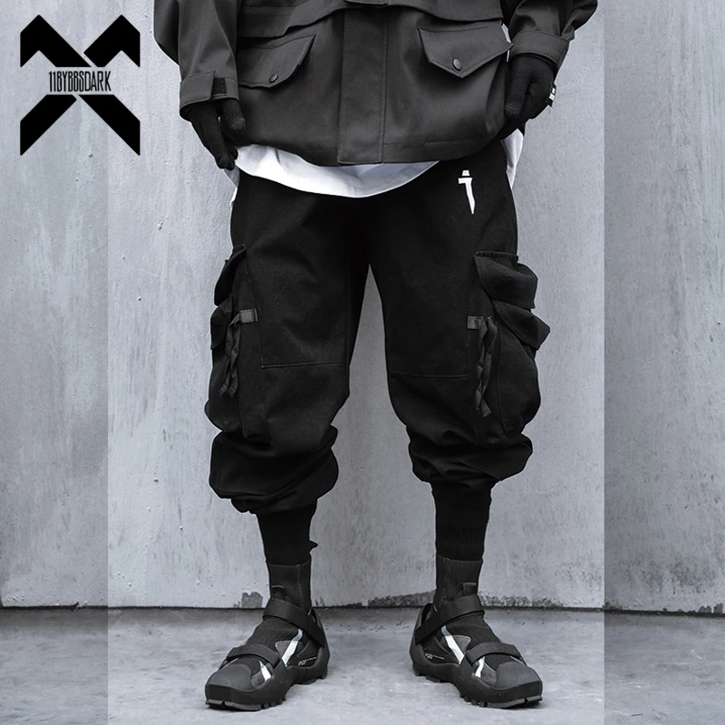 

Мужские брюки-карго в стиле хип-хоп, с карманами