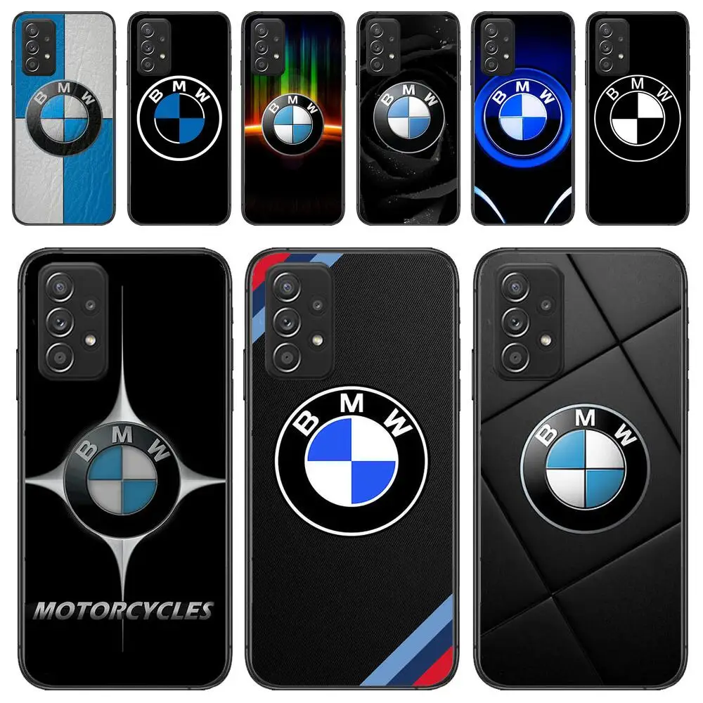 

BMW Sports Car Logo Phone Case For Samsung Galaxy A13 A52 A53 A73 A32 A51 A22 A12 A20e A50 A21 A72 A70 S 4G 5G New Fashion Cover