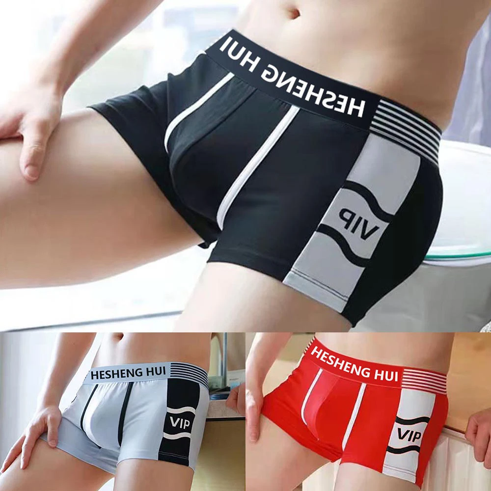 

Mens Short Underwear U Convex Pouch Sports Trunks Briefs Knickers Sexy Soft Pouch Lingerie Breathable Elastic Comfy Boxers