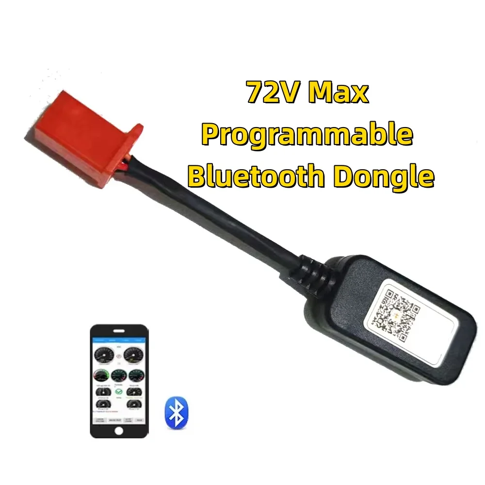 Фото Программируемый Bluetooth-ключ 72 В — мобильное управление для контроллеров серии ND72 (72240/72260/72360 и т. д.) №1