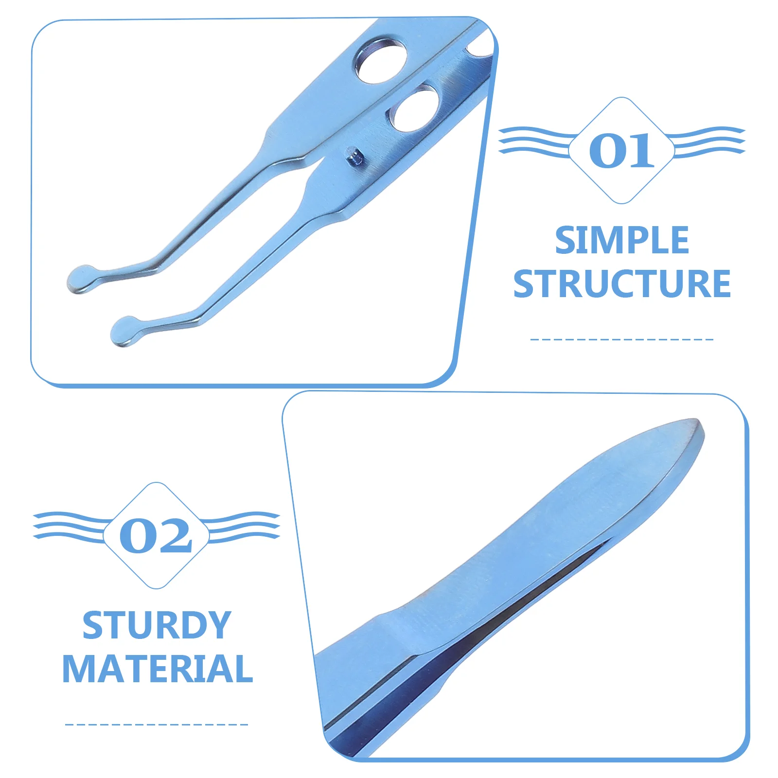 Женский пинцет для век металлический инструмент красоты Meibomian Dland Forcep