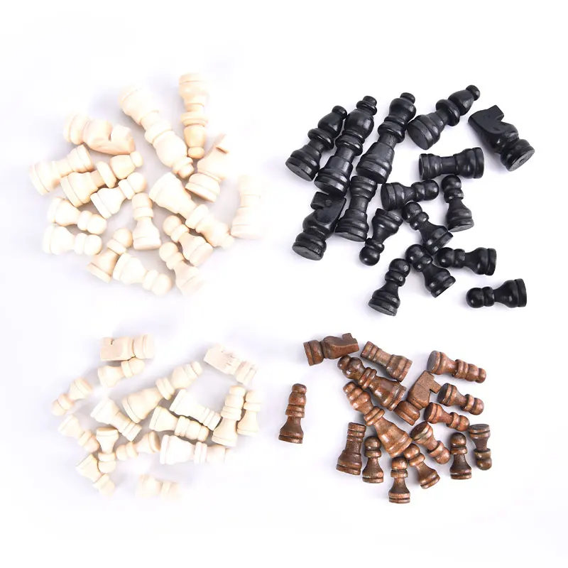 Набор деревянных шахматных фигур 32 шт.