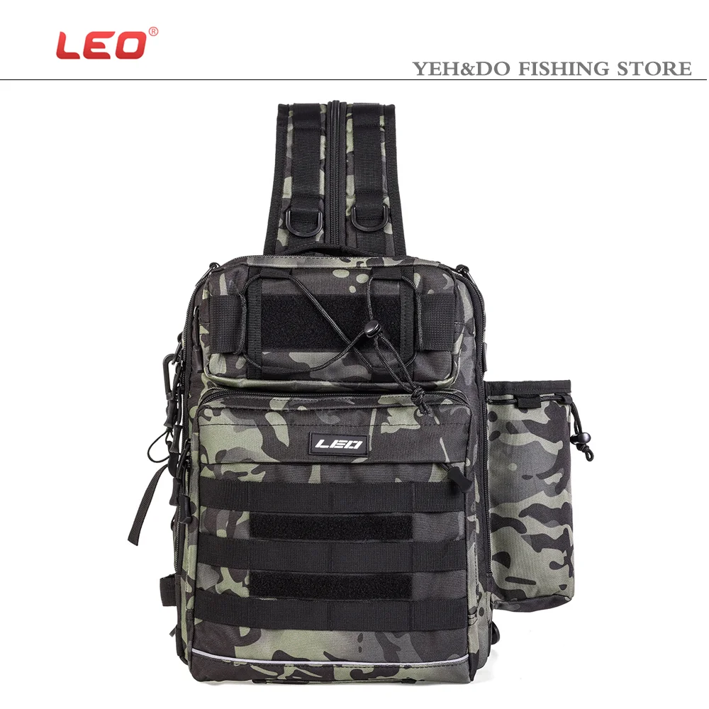 

Рюкзак LEO для многофункциональной блесны с двойным/одним плечом, вес: 0,9 кг, объем: 10 л, размер: 36*26*19 см, сумка для рыбалки