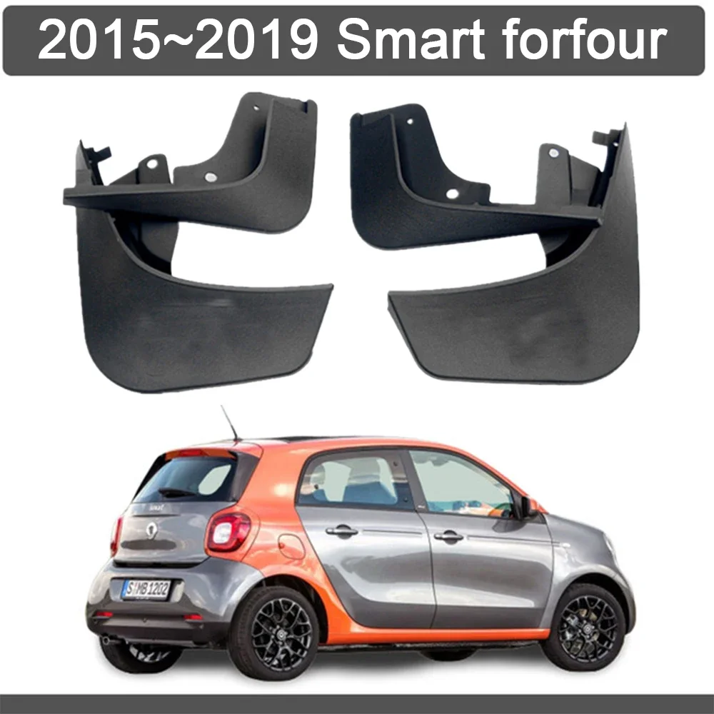 Брызговики для Smart Fortwo Forfour W453 453 2015 ~ 2019 2016 2017 брызговики брызговики крыло передние и задние колеса аксессуары (art.: 3920cecc4cac2) - 3920cecc4cac2