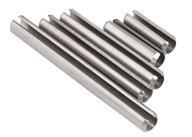 

304 Stainless Steel Ø6 Ø8 Ø10mm Split Spring Dowel Tension Roll Pins [CAPT2011]