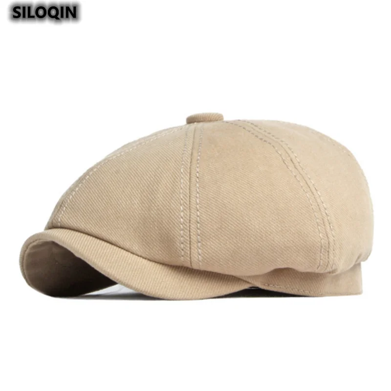 

2022 New Men's Hats Spring Summer Autumn Women's Octagon Hat Beret Painter Hat Fashion Tongue Hat Millinery Casquette Gorra