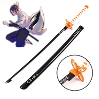 75cm demon slayer sword weapon kochou shinobu sowrd cosplay 11 ninja knife wooden cosplay prop kimetsu no yaiba anime swords