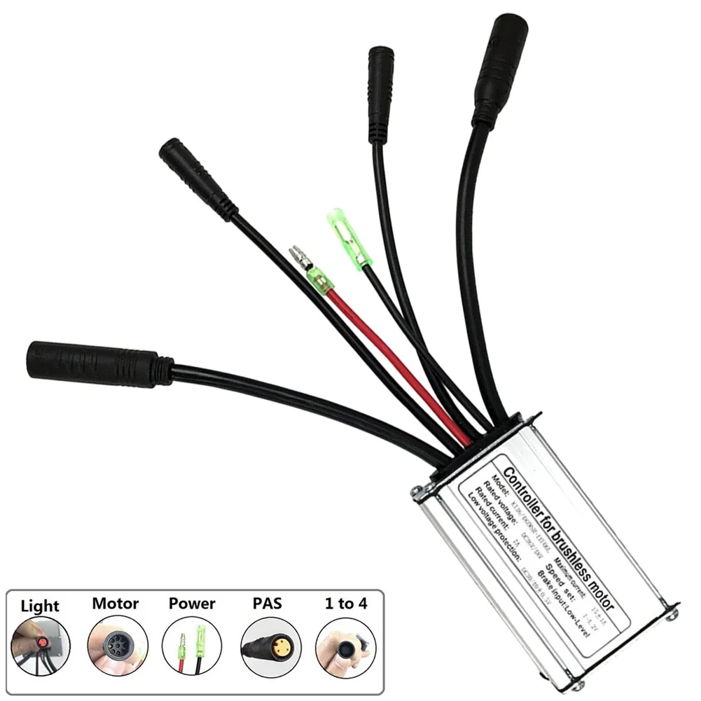 Контроллер 36/48 В KT15A Водонепроницаемый контроллер Ebike с функцией дисплея для