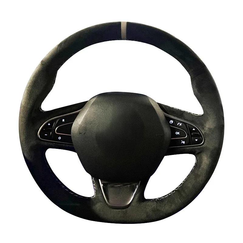 Индивидуальная оплетка противоскользящая замша для Renault Kadjar Koleos Megane Talisman Scenic Espace