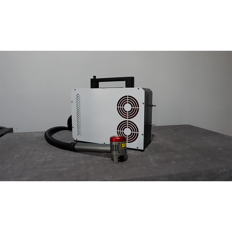 Ручной рюкзак с сертификацией Ce 100 Вт 200 300 500 машина для очистки Волоконным