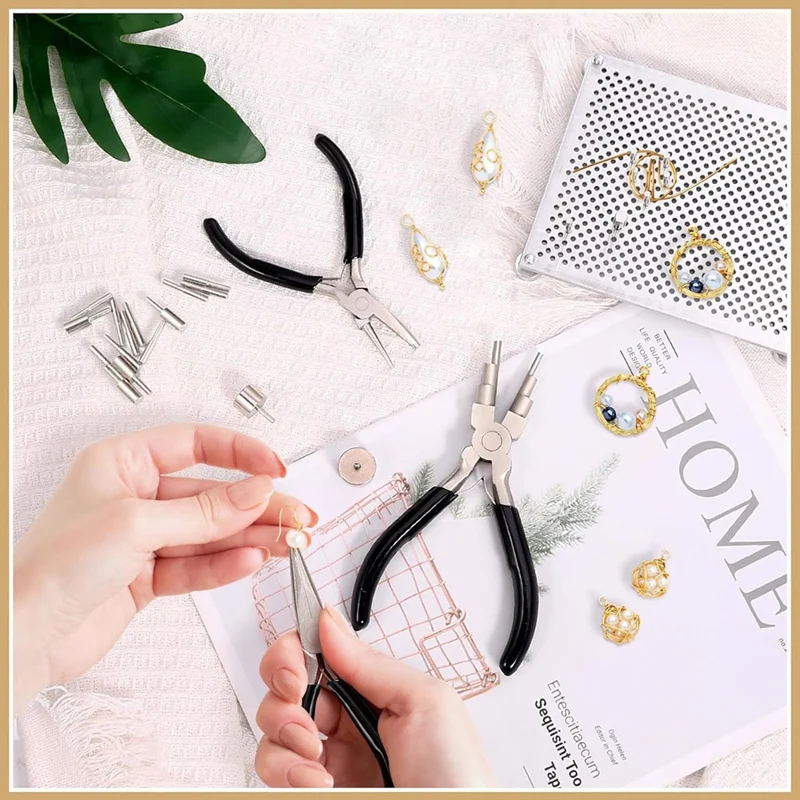 Приспособление для гибки проволоки BEAU с набором плоскогубцев ювелирных изделий