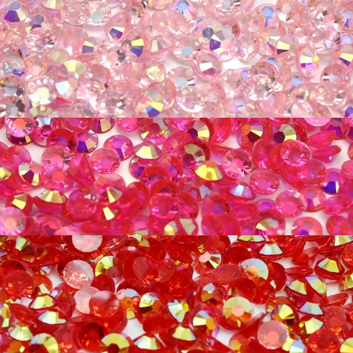 Прозрачная смола искусственная кожа розовая роза AB 4 мм-2500 шт не горячая фиксация