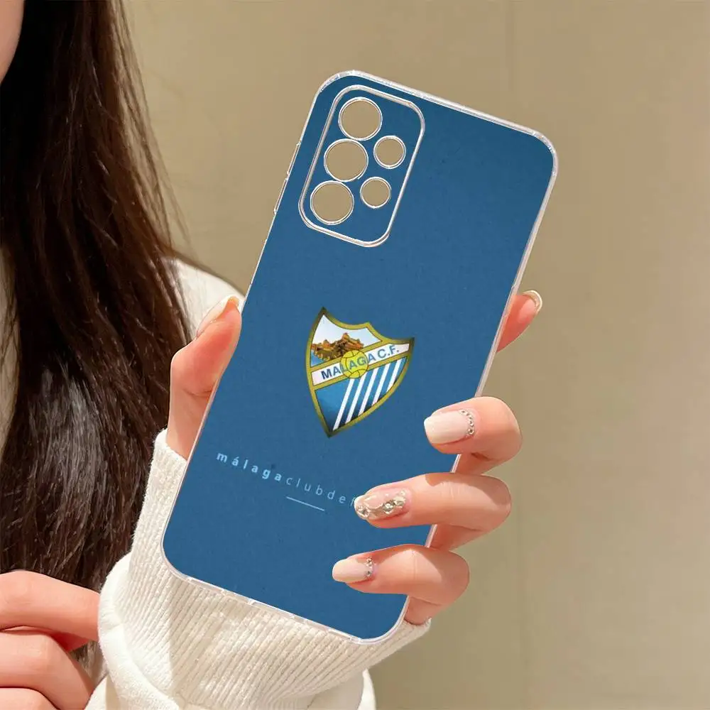 Фото Чехол для телефона Football M-Malaga C.F, прозрачный силиконовый мягкий чехол для Samsung S25, S24, S21, S22, S23, S30, Ultra, S20, Plus, Fe №2