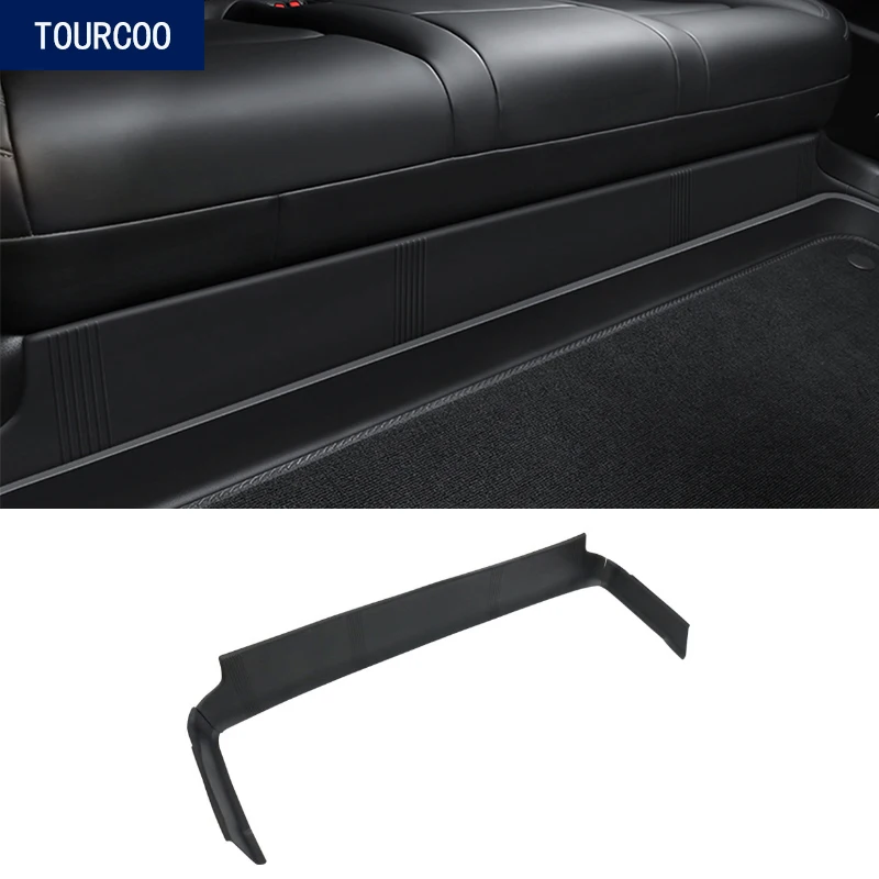 For Tesla Model Y Back Seat TPE Protective Cover Interior Modification Decor Accessories