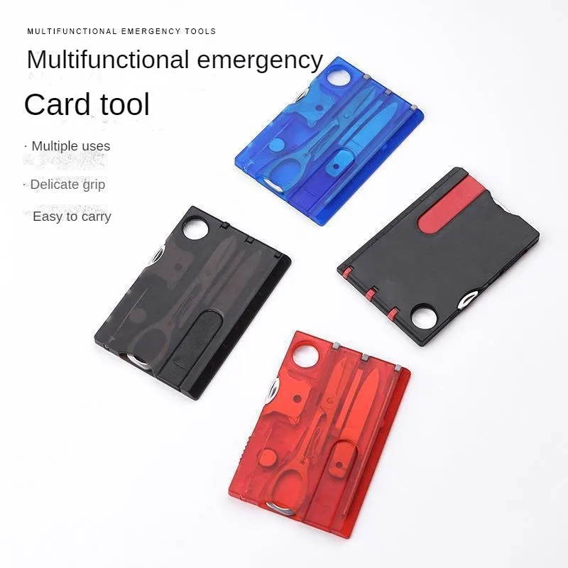 10 In 1 Portable Hiking Cards Pocket Credit Card Portable Mu
