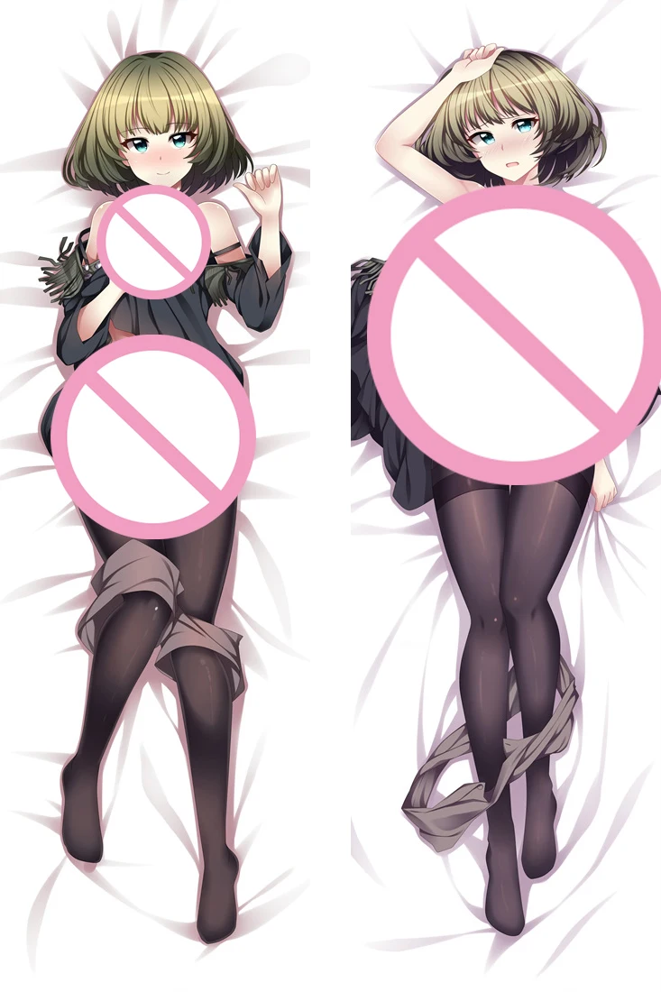 Наволочка для обнимания тела дакимакура, постельное белье 2-стороннее, для девушек-любителей Золушки, Takagaki Kaede, персонаж аниме