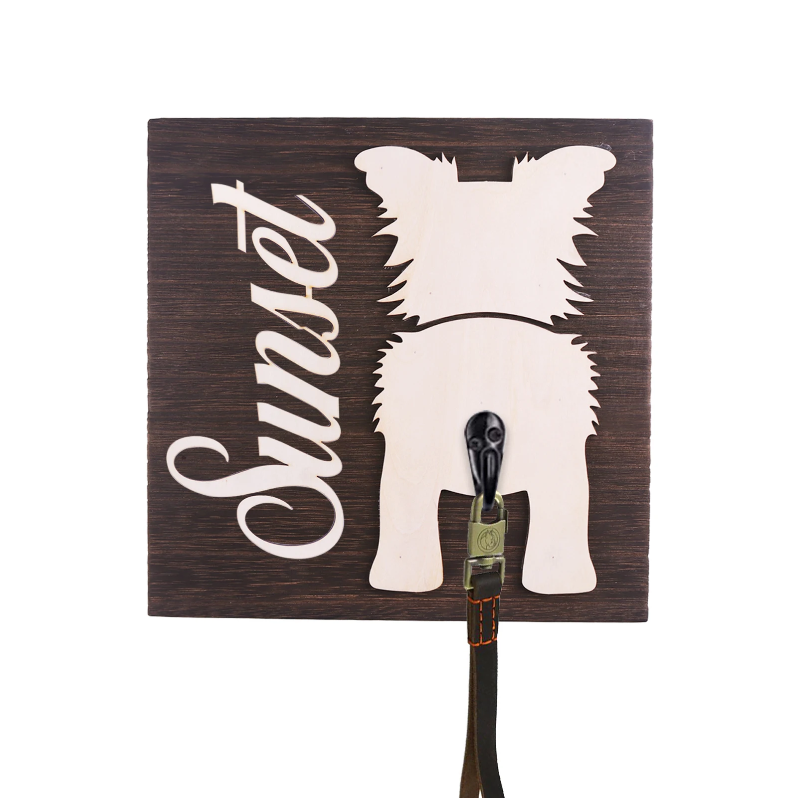 

Персонализированный собачий поводок, держатель для собаки с именем детской птицы