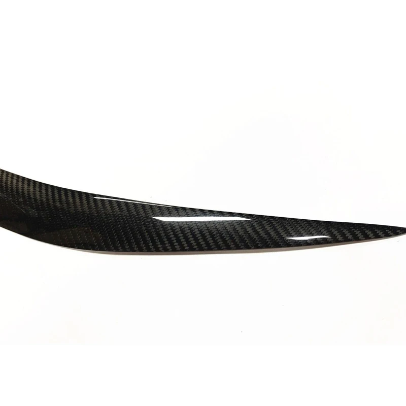 1 пара накладки на передние фары автомобиля из углеродного волокна для Infiniti FX35 FX37