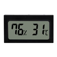 Mini Portable Digital LCD Indoor Thermometer Thermo Hygrometer Home Creative Electronic Thermometer Hygrometer
