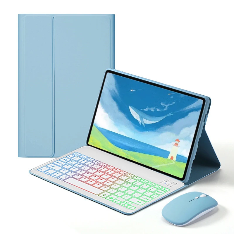 

Чехол для смарт-клавиатуры с подсветкой для Teclado Tab P11, чехол для Lenovo Tab P11 Pro, чехол 11,5 ТБ-J706F, клавиатура