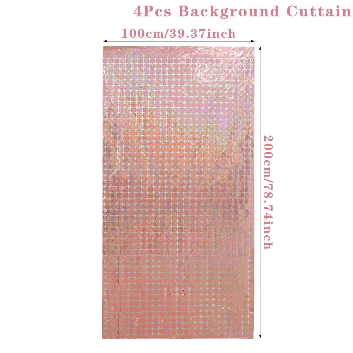 

Фольгированная занавеска Wayfun 4 шт.