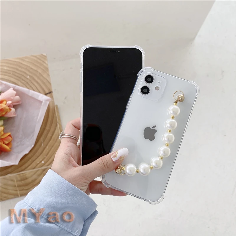 Для Google Pixel 3 4 5 6 XL 7 Pro 2 3A 4A 5A 5G мраморный янтарный браслет цепь чехол для телефона -