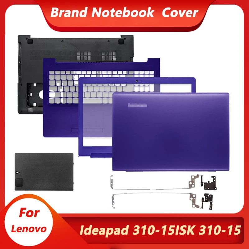 

Новая задняя крышка для ноутбука Lenovo ideapad 310-15 310-15ISK 310-15ABR/IKB, передняя панель/Упор для рук/Нижняя крышка корпуса, фиолетовая