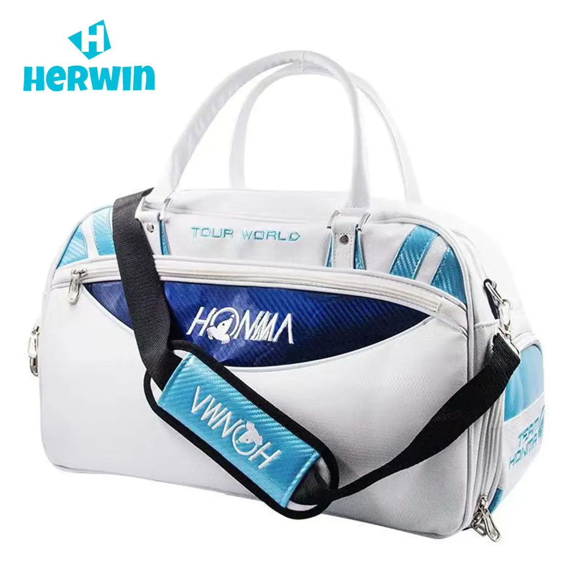 

HONMA Golf Handbag Package Boston Bag Red Black Blue Color Men and Women Outdoor Sports Clothing Shoe Shoulder Bag