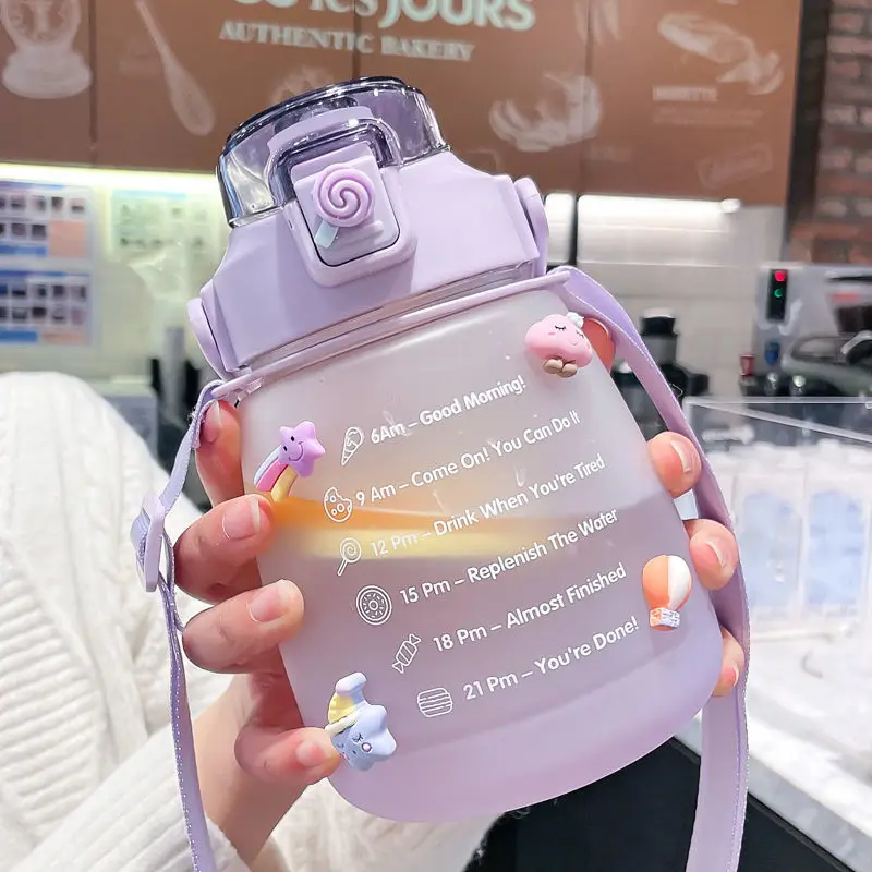 Large Cup Water Capacity High Temperature Value Girl 2022 New Summer Children's Kettle Gift |