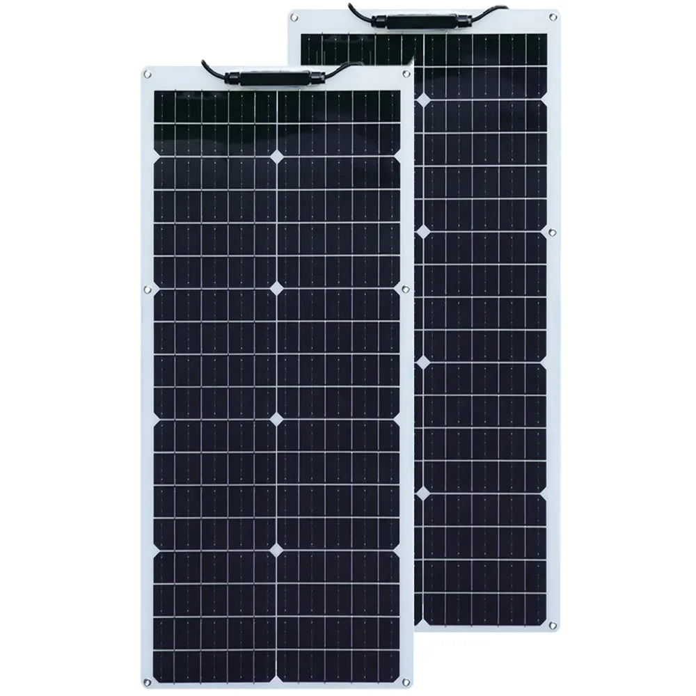 

Гибкая солнечная панель 100 Вт ПЭТ, 50 Вт, солнечная энергия, система образования энергии, водонепроницаемые панели для автомобиля/RV/яхты, 12 В, зарядка аккумулятора