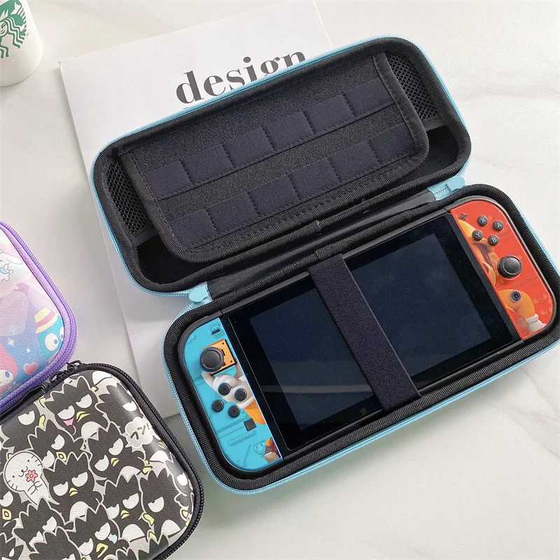 Сумка для хранения Pokemon Pikachu Hello Kitty Kuromi Nintendo Switch/OLED защитный чехол консоли NS/OLED