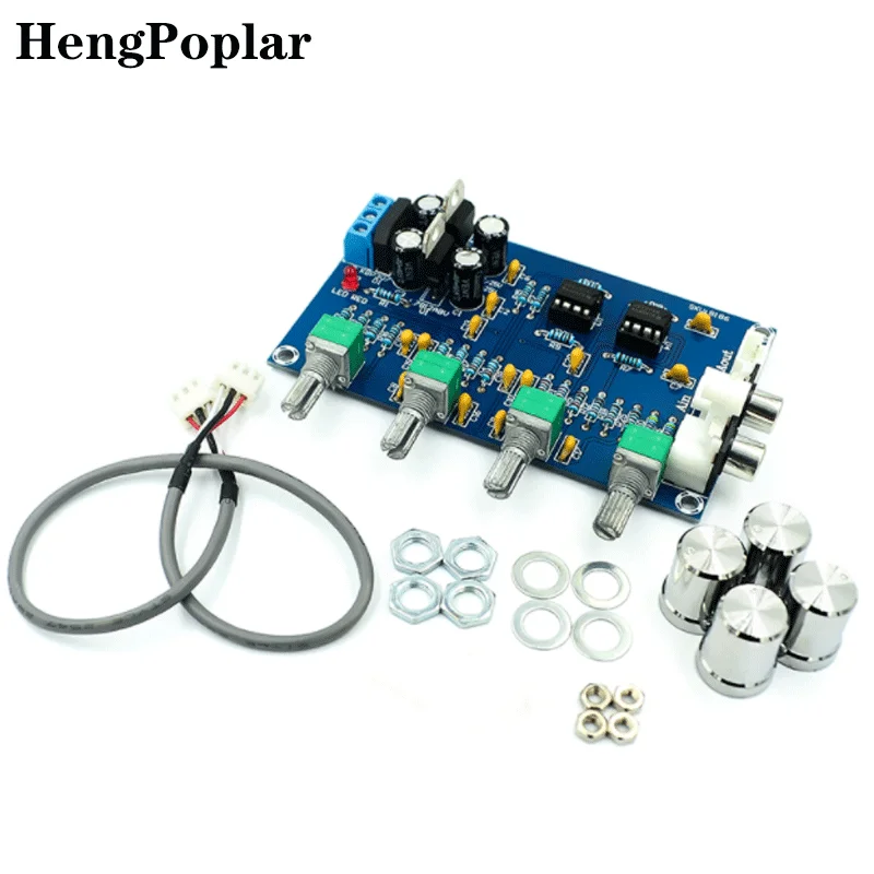 XH-M164 NE5532 Stereo Pre-усилитель предусилитель Tone Board Audio 4 усилитель каналов Module 4CH Control