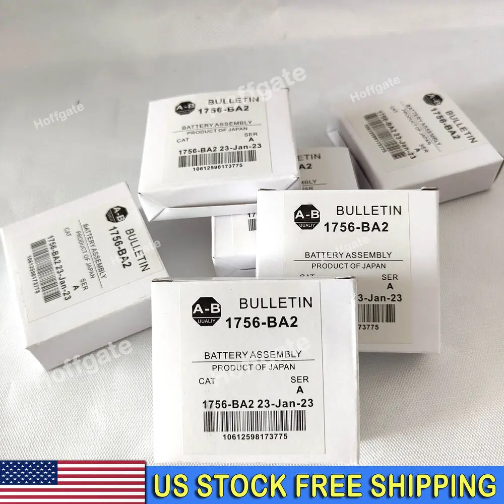

New Allen Bradley 1756-BA2 Logix Controllers 1756-L6X Ser B Battery 3VDC,1200mAh
