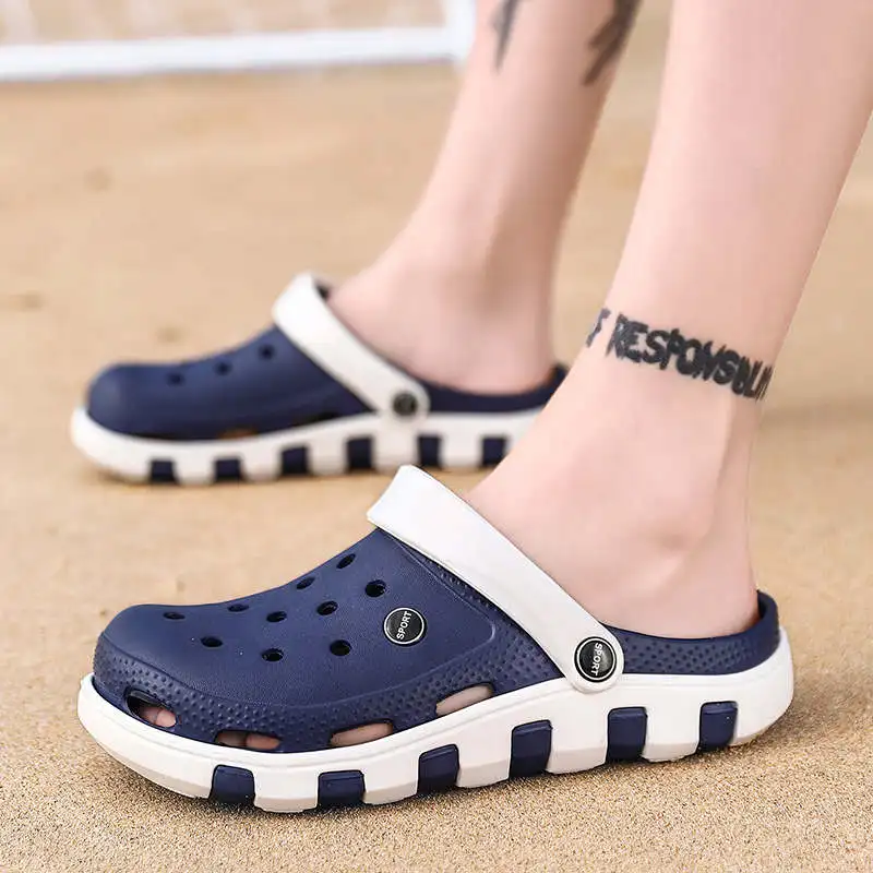 

Slides Slippers Gym Men Sandals Sapatillas Mens Shoe Boys Trainers Black Sandals Comfortable Walking Tennis Casual Sapatenis