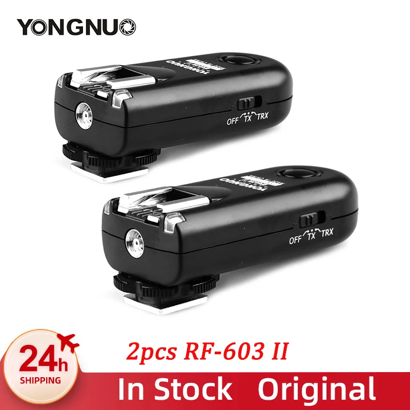 YONGNUO RF-603 II Flash Trigger 2 трансивера Set Shutter Release для Nikon N1 N3 |