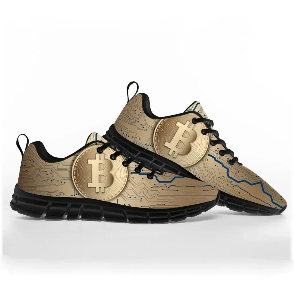 Биткойн криптовалюта Майнер монета Биткоин спортивная обувь мужские женские