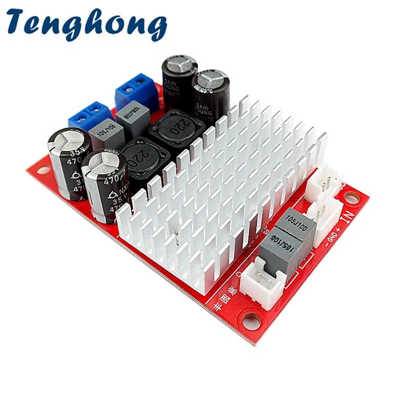 

Tenghong Mono 130W CS8683 Digital Power Amplifier Board Single Supply Balanced Input Sound Amplifier For Home Audio AMP