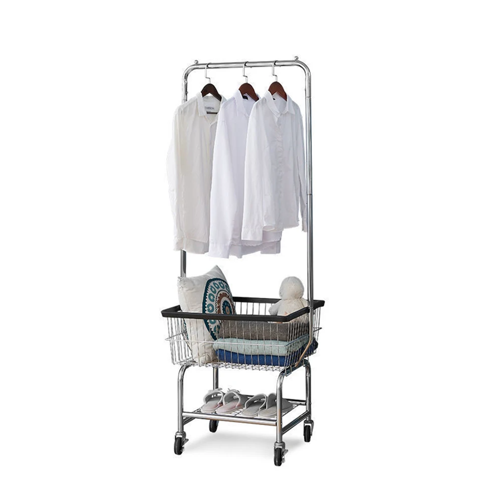 

Living Room Furniture Household Coat Racks To Ground Airing Clothes Storage Portability Provincial Space