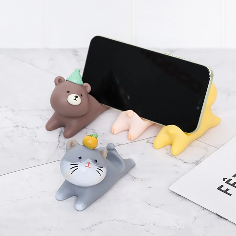 1 шт. настольное украшение с изображением животных ПВХ эмалированный телефон