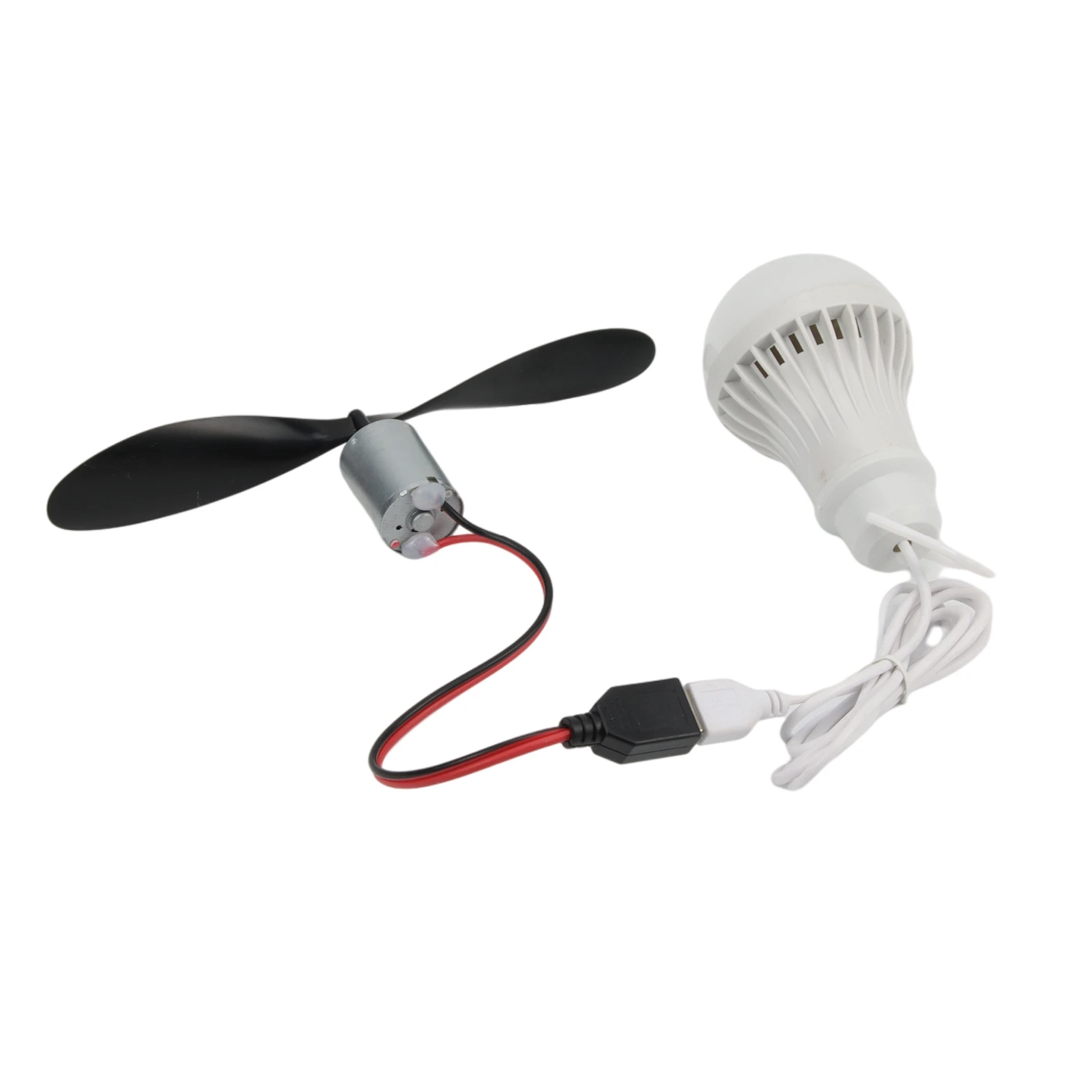 

1 set 1M 20V Mini Wind Turbine Motor Led Windmill Micro Wind Turbine Wind Turbine Science Teaching Tool Model 5W USB with bulb