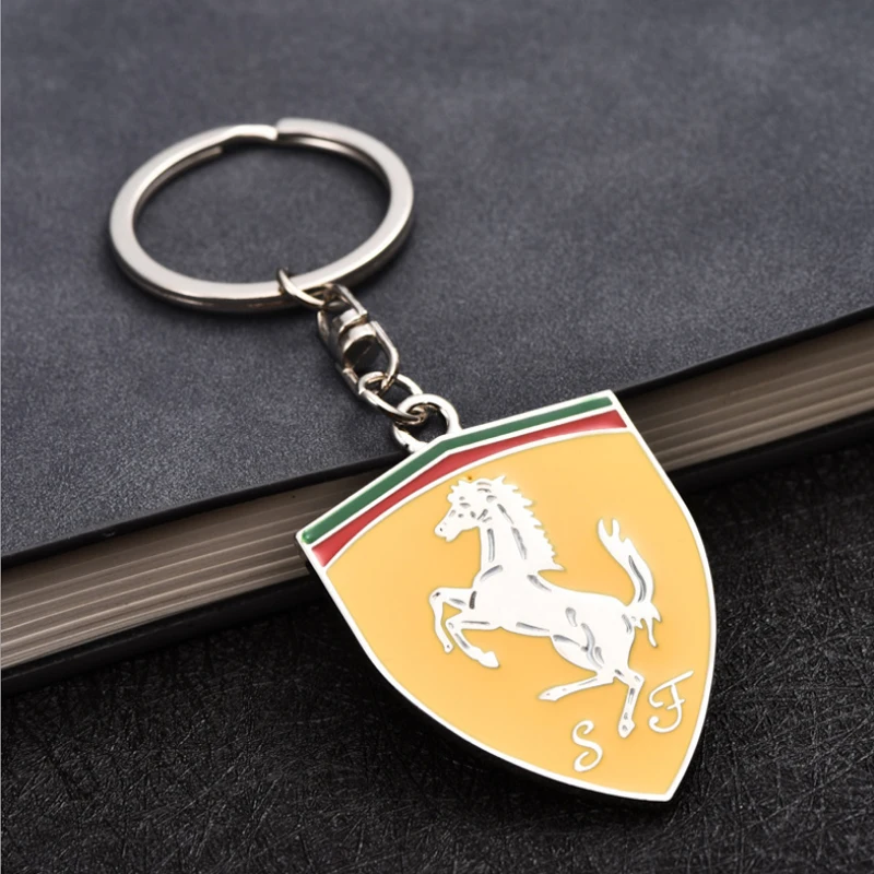 Новинка Стайлинг автомобиля брелок автомобильные аксессуары для Ferrari Длинная
