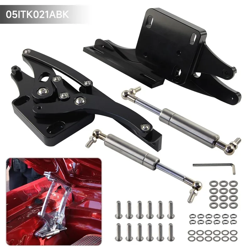 Комплект петель капота с левой и правой стороны пара для Ford Mustang/Comet Falcon Fairlane 1964-1966