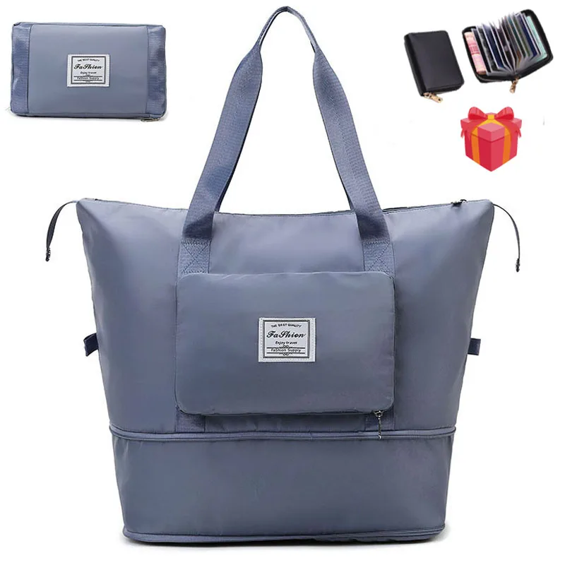 SALE Folding Travel Bags Waterproof Tote Travel Luggage Bags for Women Large Capacity Multifunctional Travel Duffle Bags Handbag